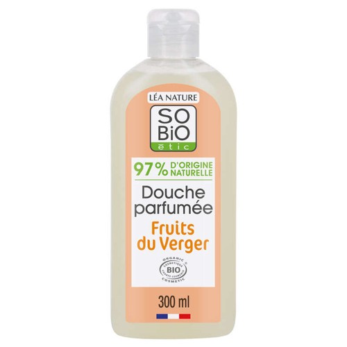 SO'BIO Étic Gel Douche Fruits du Verger 300ml