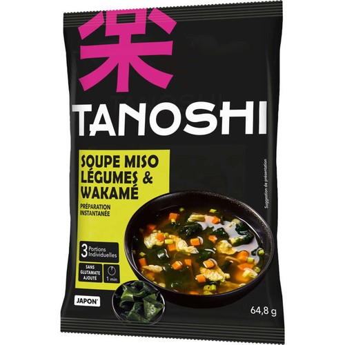 Tano Soupe Miso Legumes 65g