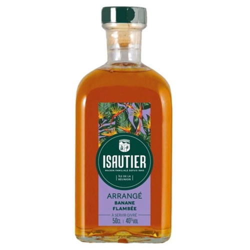 Isautier Rhum Arrange Banane Flambee 50cl