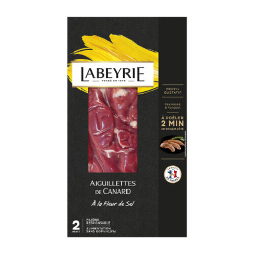 Labeyrie aiguillettes de canard fleur de sel 280g