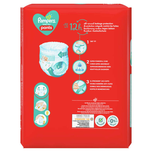 Pampers Baby Dry Pants Paquet T5X22