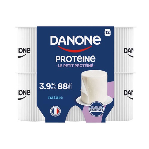 Gervais Petits Suisses Nature 3,9% Mg 12x60g