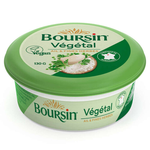 Boursin Végétal Ail & Fines Herbes 130g