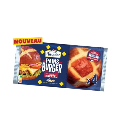 Pasquier Pain Spécial Burger Façon Bretzel 235g