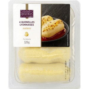 Monoprix Gourmet Quenelles Lyonnaises nature pur beurre 320g