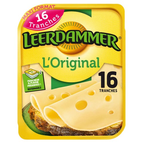 Leerdammer L'Original Tranches x16 400g