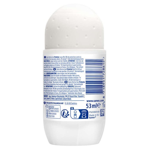 Sanex Derma Care Protector Anti-transpirant 48 h Bille 53ml