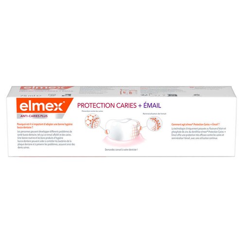 Elmex Dentifrice Ant-Caries + Email 75ml