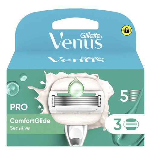 Gillette Venus Lames Pro ComfortGlide Sensitive x3