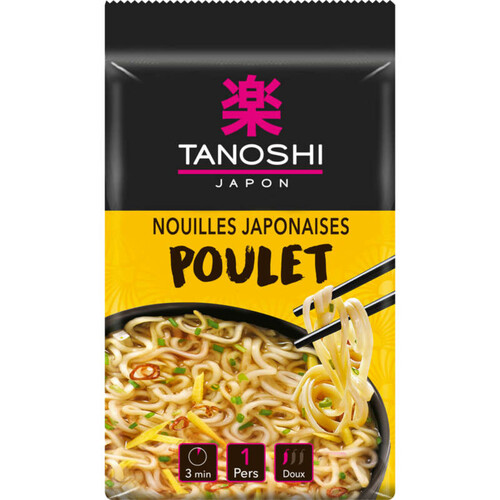 Tanoshi Nouilles De Blé Saveur Poulet 85g