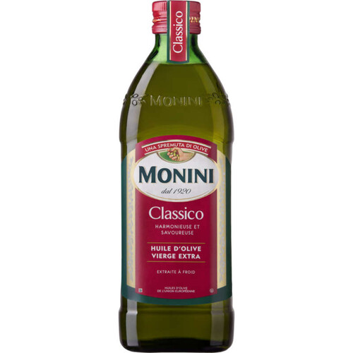 Monini Huile D'Olive Vierge Extra, Extraite À Froid, Classico 75Cl