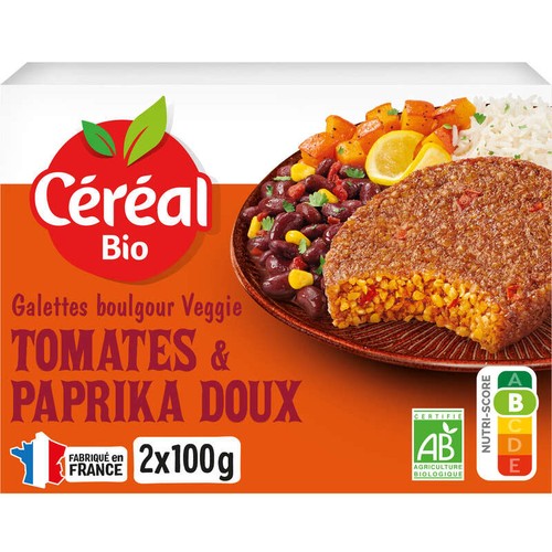 Céréal Bio Galette Quinoa Tomate  200g