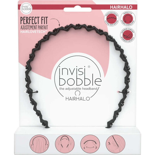 Invisibobble Hairhalo black sparkle