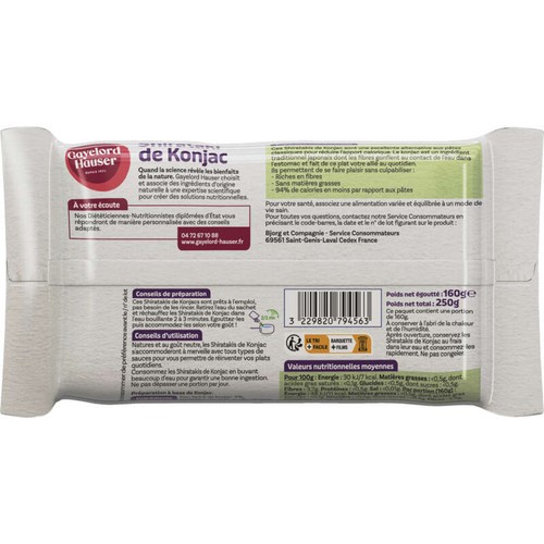 Ghau Shiratakis Konjac Ss Rincage 160g