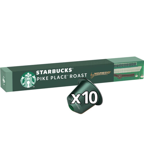 Starbucks Sbux Nespresso Pikeplace X10 53G