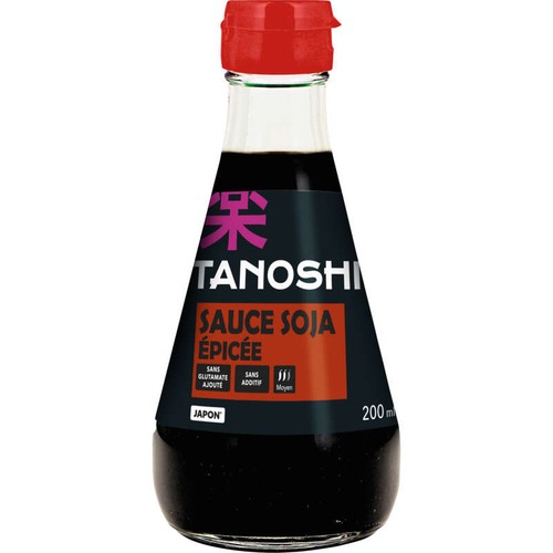Tanoshi Sauce Soja Epicée 200ml 