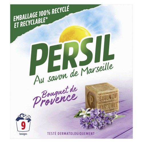 Persil Lessive Poudre Bouquet de Provence x9 Lavages 495g