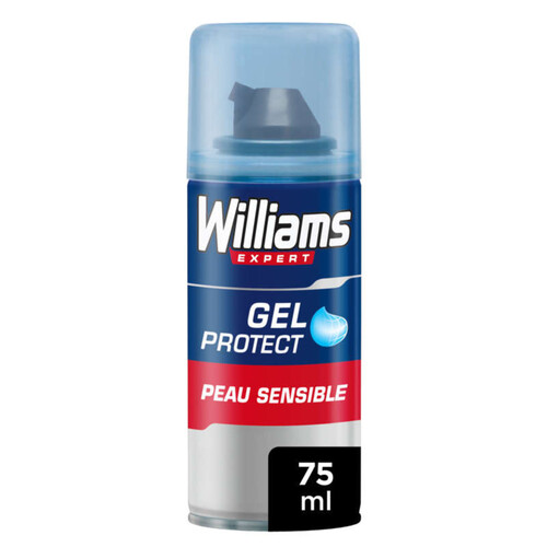 Williams Gel À Raser Protect Gel Peau Sensible 75Ml
