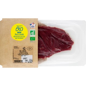 Monoprix Bio Filet à Griller de Bœuf x1 80g