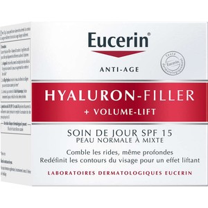 [Para] Eucerin Hyaluron-Filler + Volume Lift Soin de Jour Peau Normale à Mixte 50ml