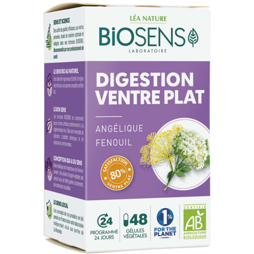 Biosens Digestion Ventre Plat X48 Gélules 19G