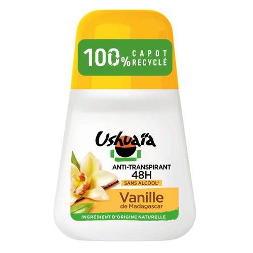 Ushuaia Déodorant Bille 48h Vanille de Polynésie 50ml