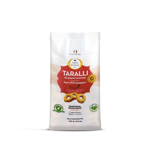 Terra Di Puglia Taralli Au Piment 250g
