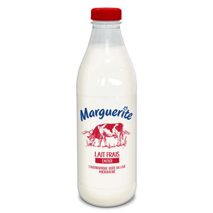 Marguerite lait frais microfiltré entier 1L