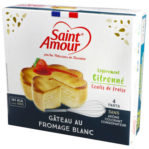 Saint Amour Gâteau au fromage blanc citron 350g