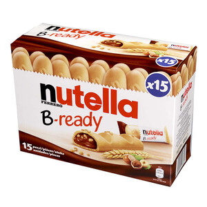 Nutella B-Ready Biscuits fourrés à la pâte à tartiner x 15 portions 
