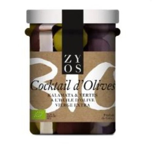 Zyos cocktail d'olives 190g
