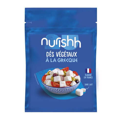 Nurishh Dés Végétaux à la Grecque 150g