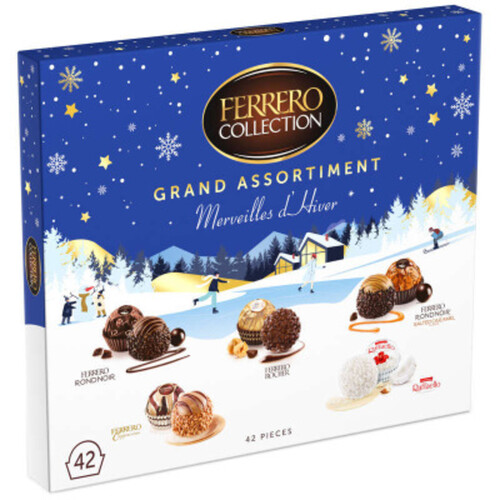 Ferrero Collection grand assortiment merveilles d'hiver 42 pieces 440g