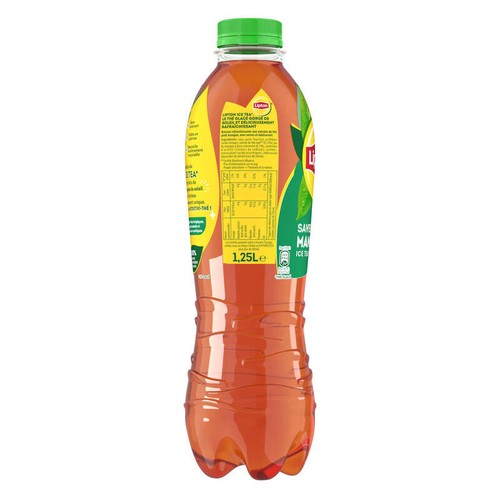 Lipton Ice Tea Thé Glacé Saveur Mangue 1,25L