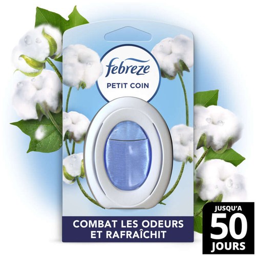 Febreze Désodorisant en Continu Petit Coin Pureté de Coton 7,5ml