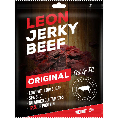 Leon Bœuf séché Jerky 25g