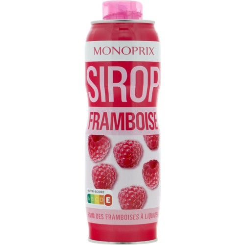 Monoprix Sirop Framboise 75cl