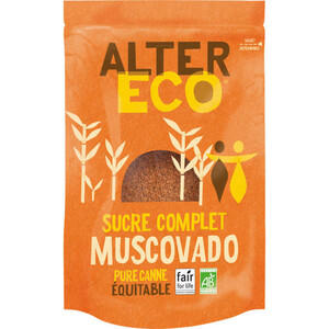 Alter eco Sucre complet muscov Bio 500g