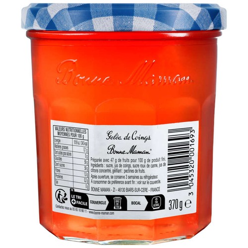 Bonne Maman gélée coings 370g