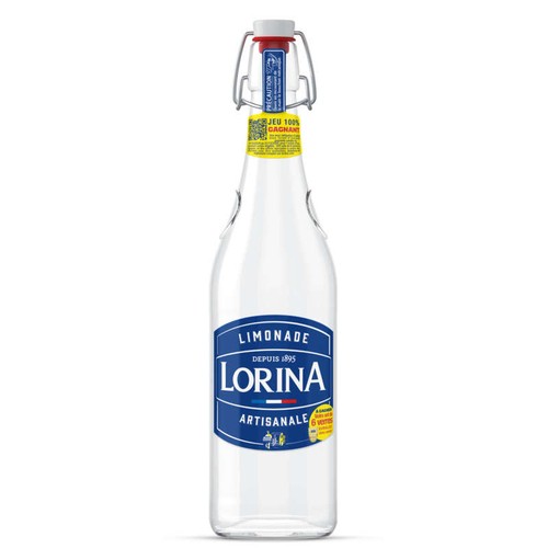 Lorina Limonade Artisanale Nature Verre 1L