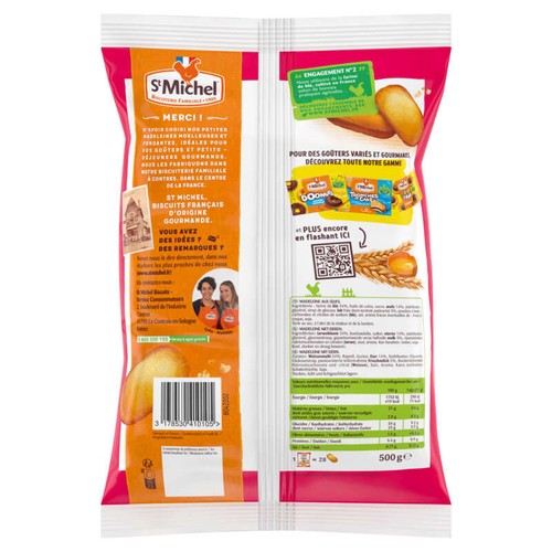 St Michel Petites Madeleines 500g