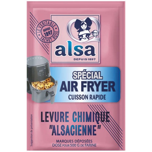 Alsa Levure Chimique Spécial Air Fryer 5x11g