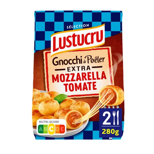 Lustucru Gnocchi à Poêler Tomate Mozzarella 280g