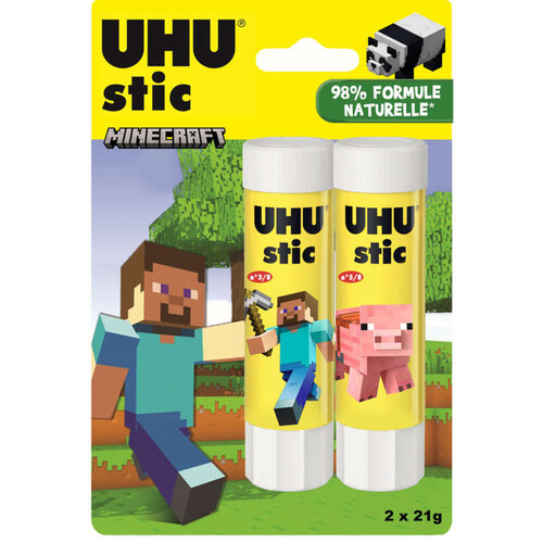 Uhu 2 Bâtons De Colle Stic, 21Gr