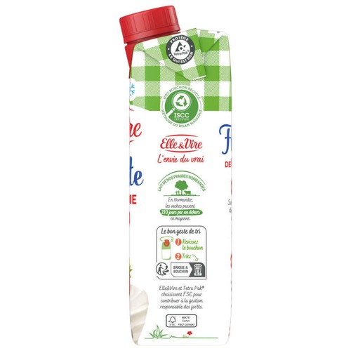 Elle & Vire crème fleurette entière 30% mg brique 30cl