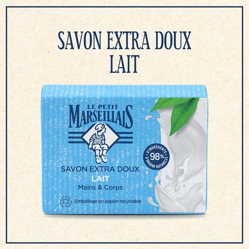 Le Petit Marseillais Savon lait 200g