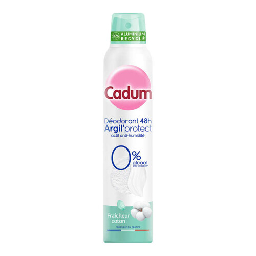 Cadum Déodorant femme Coton 200ml