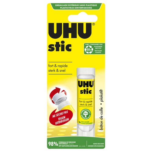 UHU Tube De Colle Blanc 8,2g