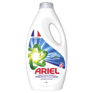 Ariel Lessive Liquide Alpine
