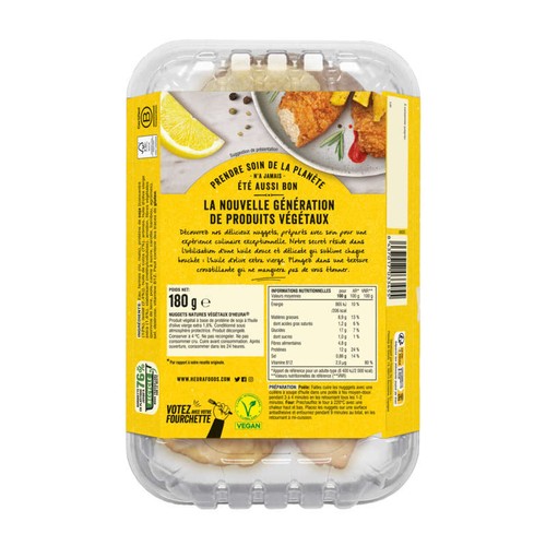 Heura Foods Nuggets Natures 180g